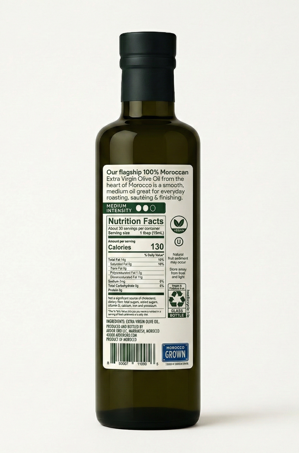 Ardor Oro – Premium High-Polyphenol Extra Virgin Olive Oil (750 mg/kg)