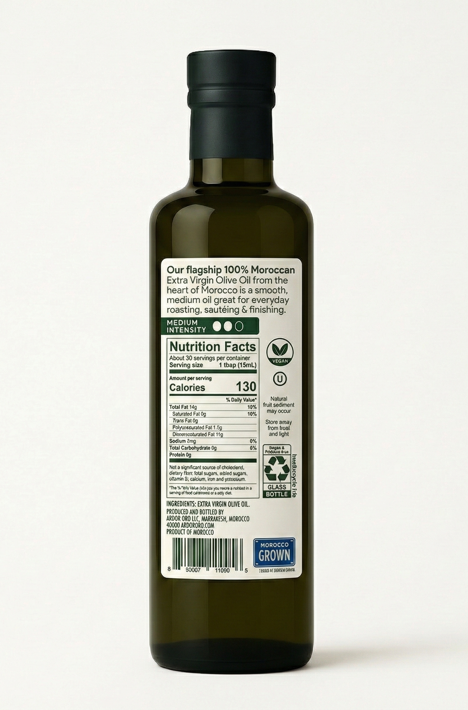 Ardor Oro – Premium High-Polyphenol Extra Virgin Olive Oil (750 mg/kg)